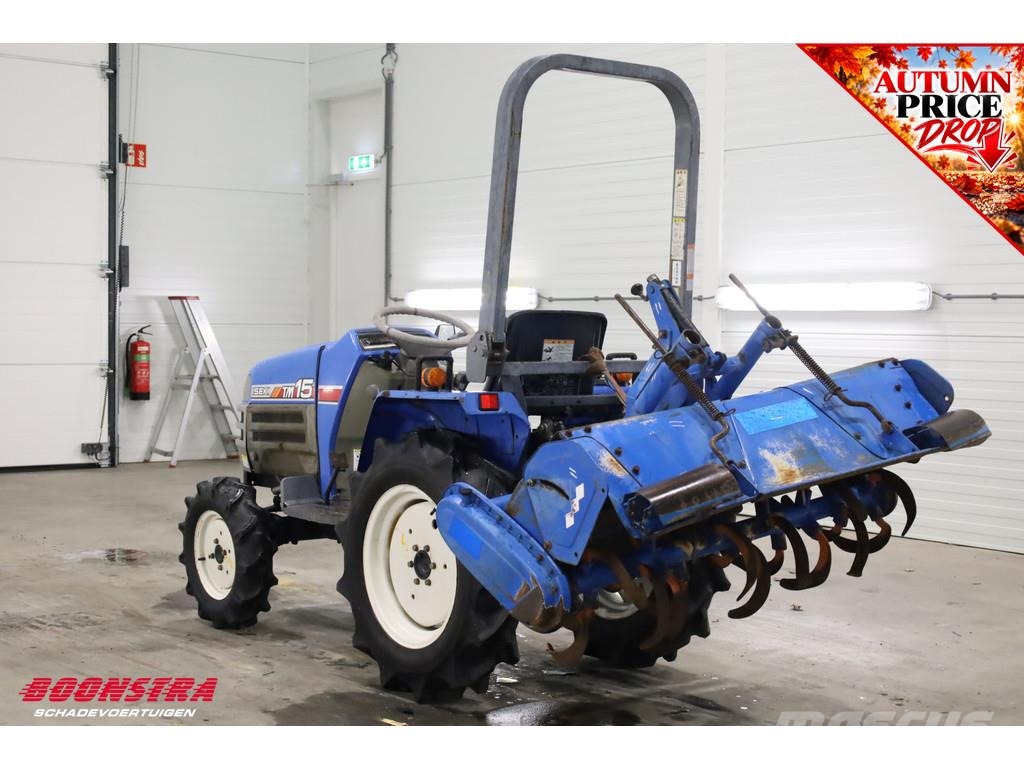 Iseki TM15 11 KW Minitraktor + Frees 419 Uur الجرارات