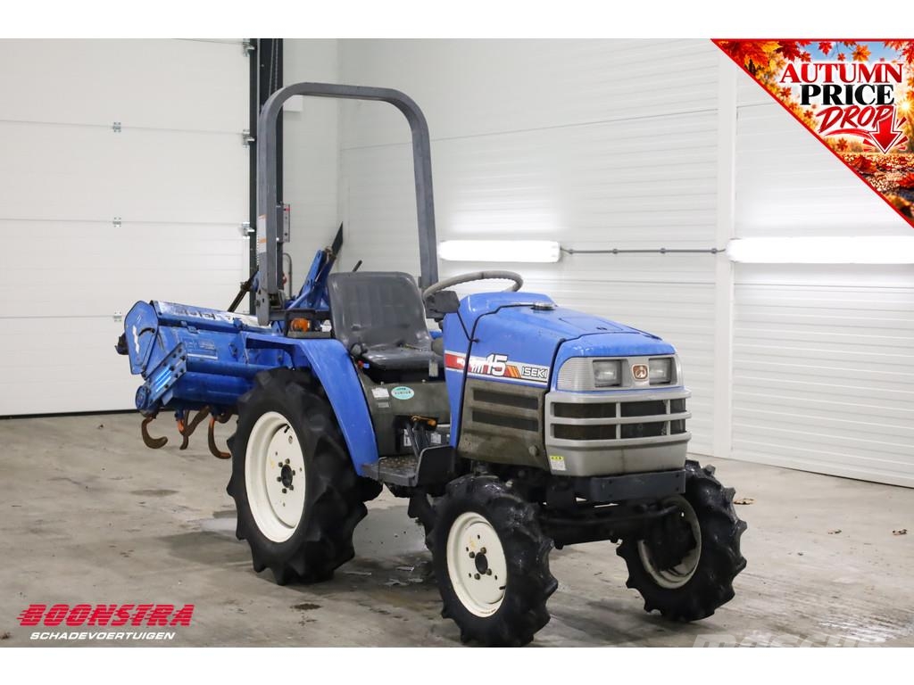Iseki TM15 11 KW Minitraktor + Frees 419 Uur Traktori