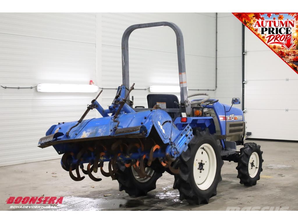 Iseki TM15 11 KW Minitraktor + Frees 419 Uur Traktori