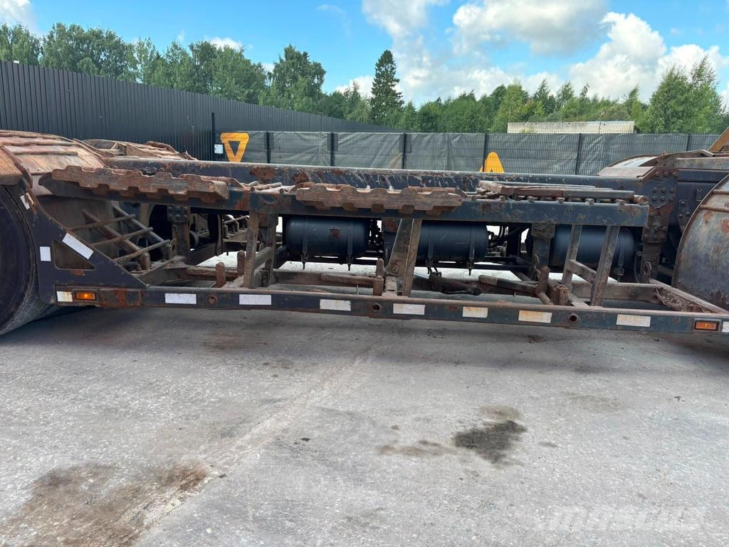 Scania R 490 8x4 + Släpet Smemax 2 axle FOREST MACHINE TR Kokvedēji