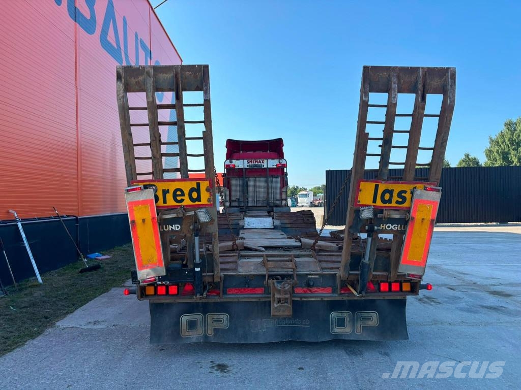 Scania R 490 8x4 + Släpet Smemax 2 axle FOREST MACHINE TR Kokvedēji
