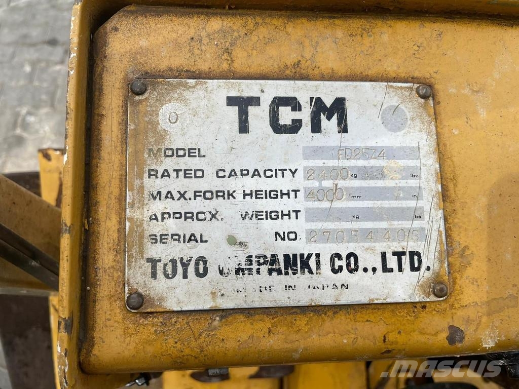 TCM FD 25 Z 4 Diesel forklifts
