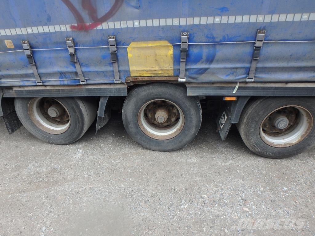 Krone Trailer Curtainsider Lifting + Sliding Roof Mega Semirremolques de caja de lona