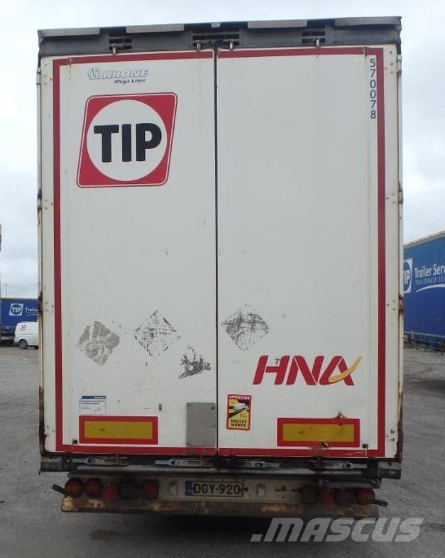 Krone Trailer Curtainsider Lifting + Sliding Roof Mega Semirremolques de caja de lona