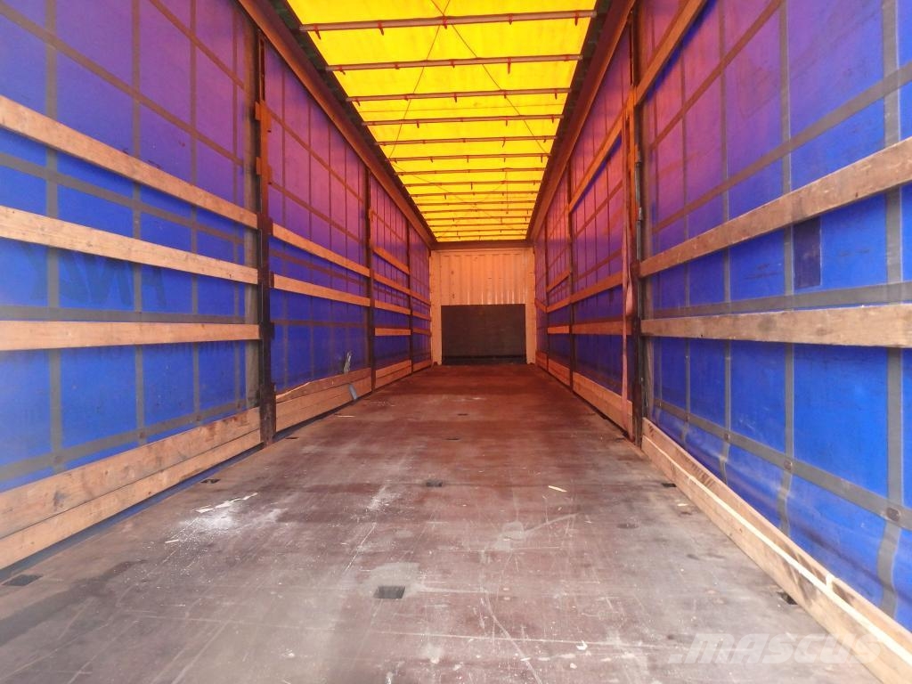 Krone Trailer Curtainsider Lifting + Sliding Roof Mega Semirremolques de caja de lona