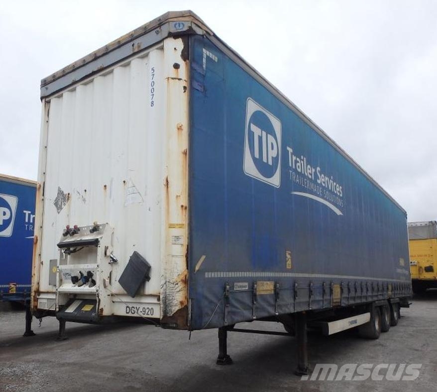 Krone Trailer Curtainsider Lifting + Sliding Roof Mega Semirremolques de caja de lona