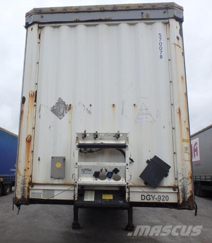 Krone Trailer Curtainsider Lifting + Sliding Roof Mega Semirremolques de caja de lona