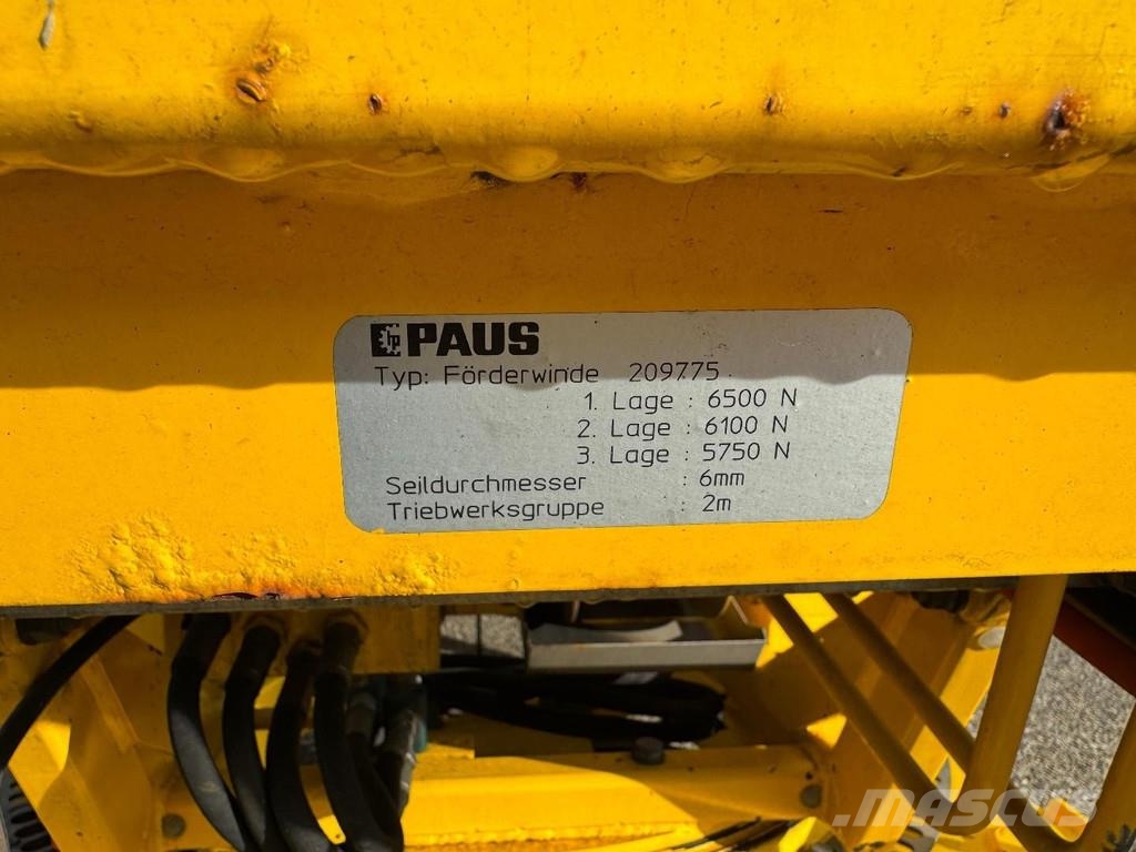 Paus ASA 33 WH - LIFT 33 METER - TÜV UNTILL 07/2027 المنصات الهوائية المثبتة على مقطورة