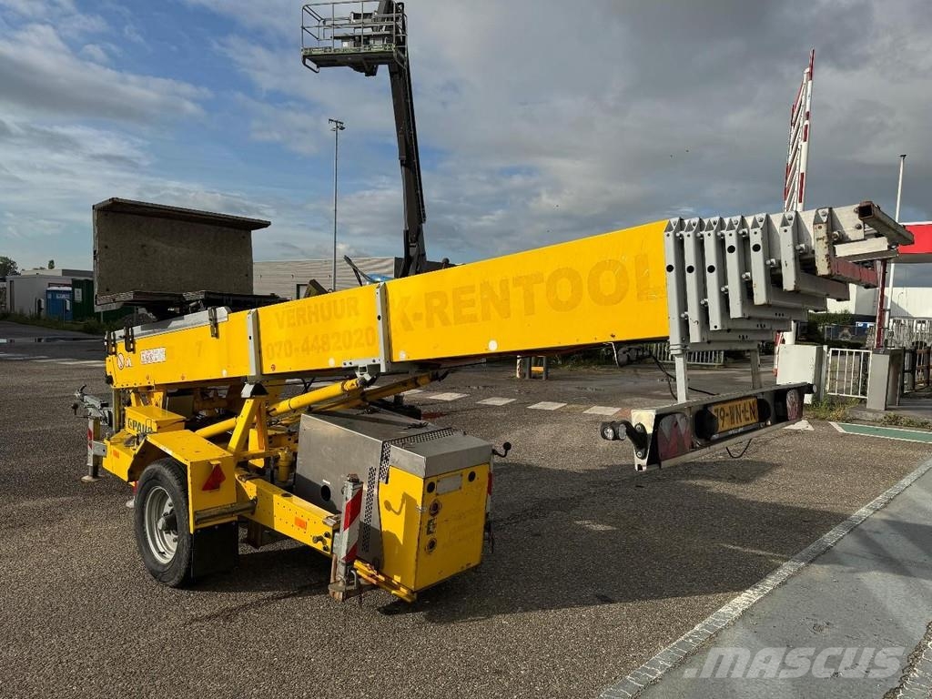 Paus ASA 33 WH - LIFT 33 METER - TÜV UNTILL 07/2027 المنصات الهوائية المثبتة على مقطورة
