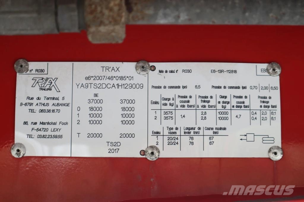 Trax N/A TS2D | TRIDEC REMOTE STEERING | HIAB LOGLIFT | Polprikolice za debla
