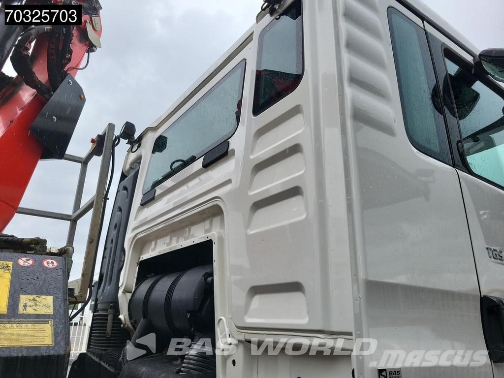 MAN TGS 26.420 TGS 6X4 FASSI F165AZ.0.22 E-ACTIVE cran Bañeras basculantes usadas