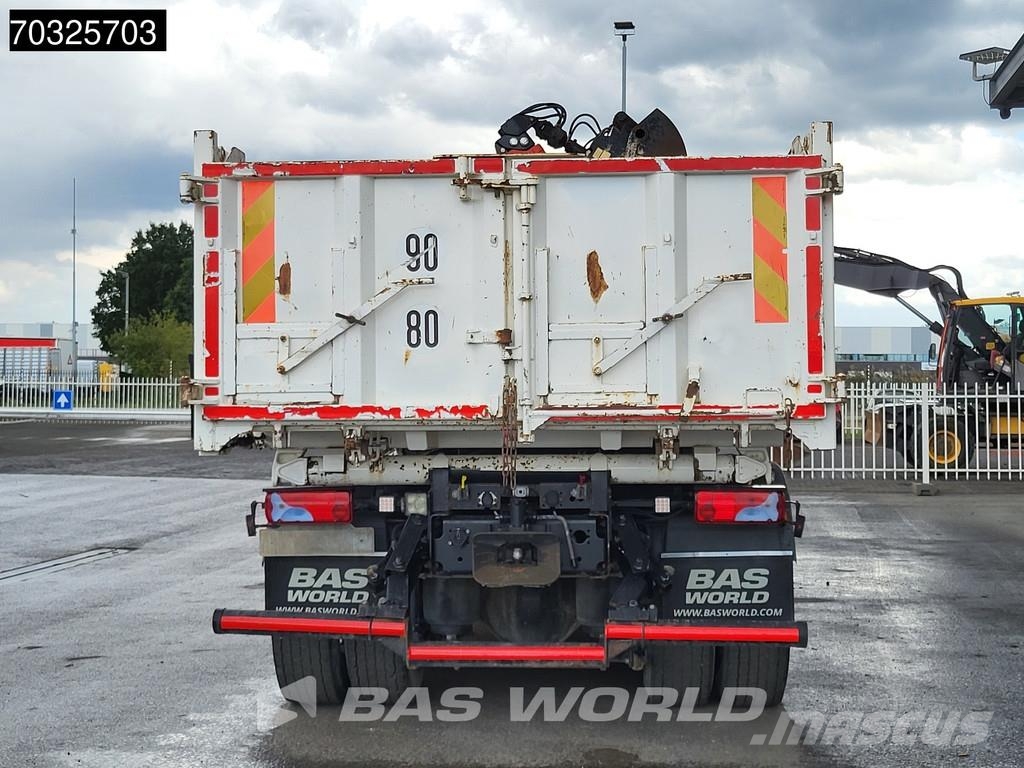 MAN TGS 26.420 TGS 6X4 FASSI F165AZ.0.22 E-ACTIVE cran Bañeras basculantes usadas
