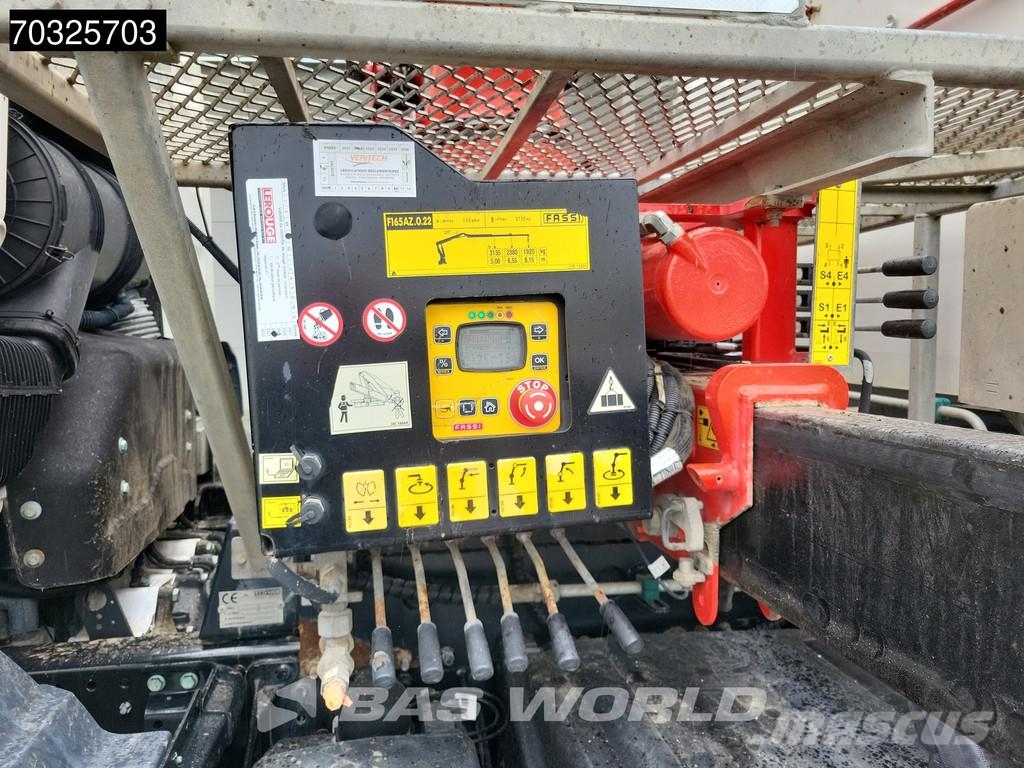 MAN TGS 26.420 TGS 6X4 FASSI F165AZ.0.22 E-ACTIVE cran Bañeras basculantes usadas