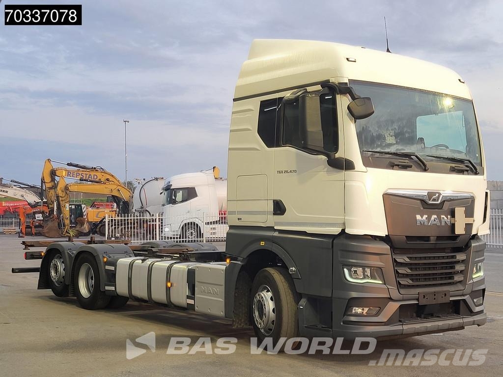 MAN TGX 26.460 6X2 Lift Axle Full Air Retarder Automat Absetzkipper