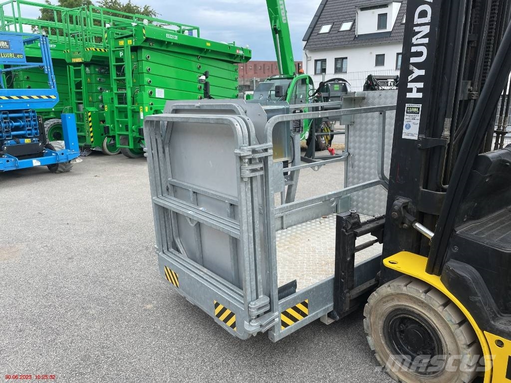 Magni Korb; Man basket,Arbeitskorb,500kg,Manitou Adapter مكونات أخرى