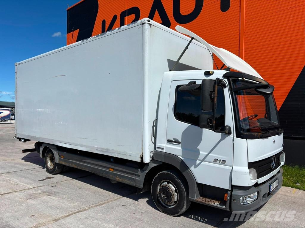 Mercedes-Benz Atego 818 4x2 BOX L=6076 mm Umpikorikuorma-autot