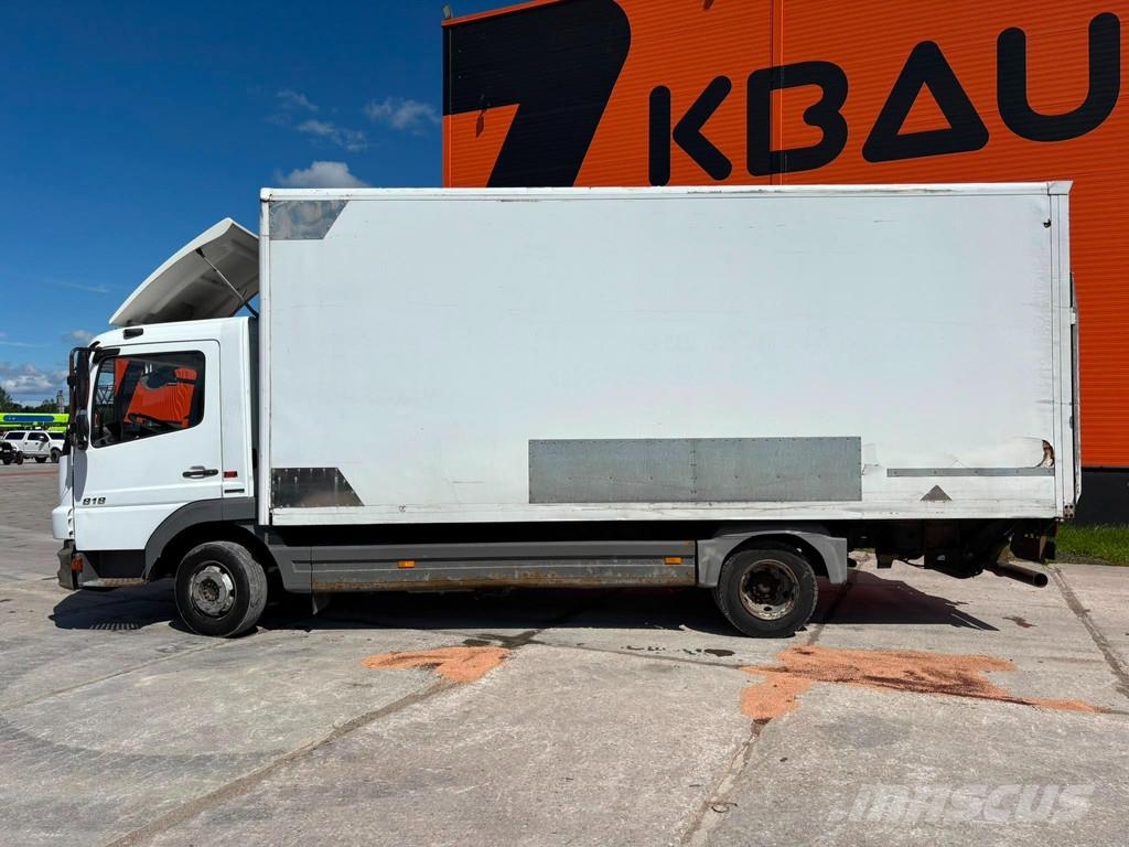 Mercedes-Benz Atego 818 4x2 BOX L=6076 mm Umpikorikuorma-autot