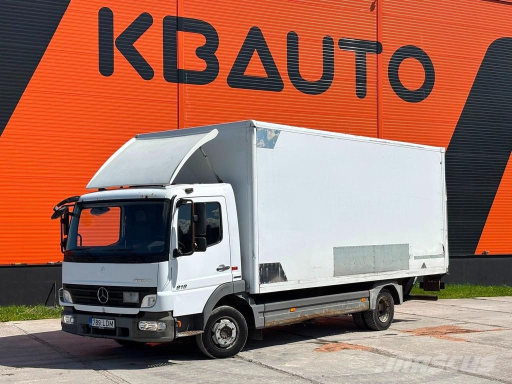 Mercedes-Benz Atego 818 4x2 BOX L=6076 mm Umpikorikuorma-autot