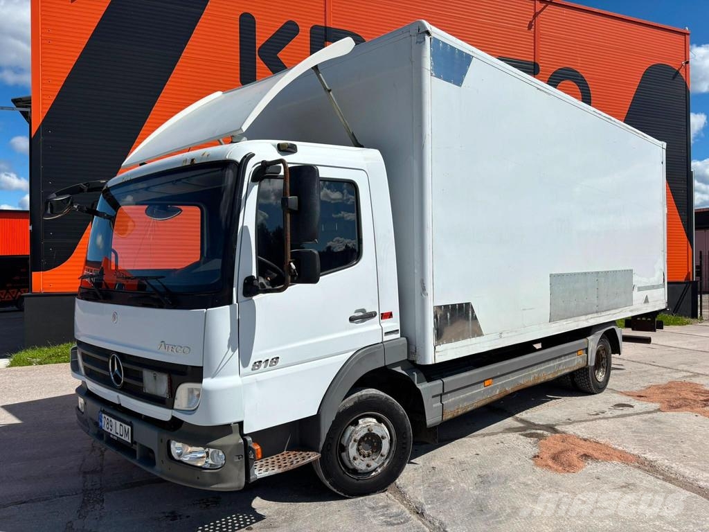 Mercedes-Benz Atego 818 4x2 BOX L=6076 mm Camiones con caja de remolque