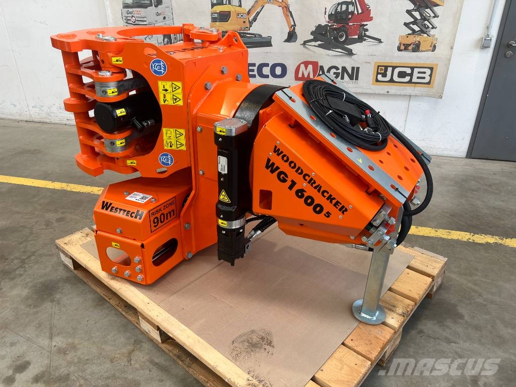 Westtech Woodgripper WG1600 Greifer Säge / Tiltator lagernd 하비스터 헤드