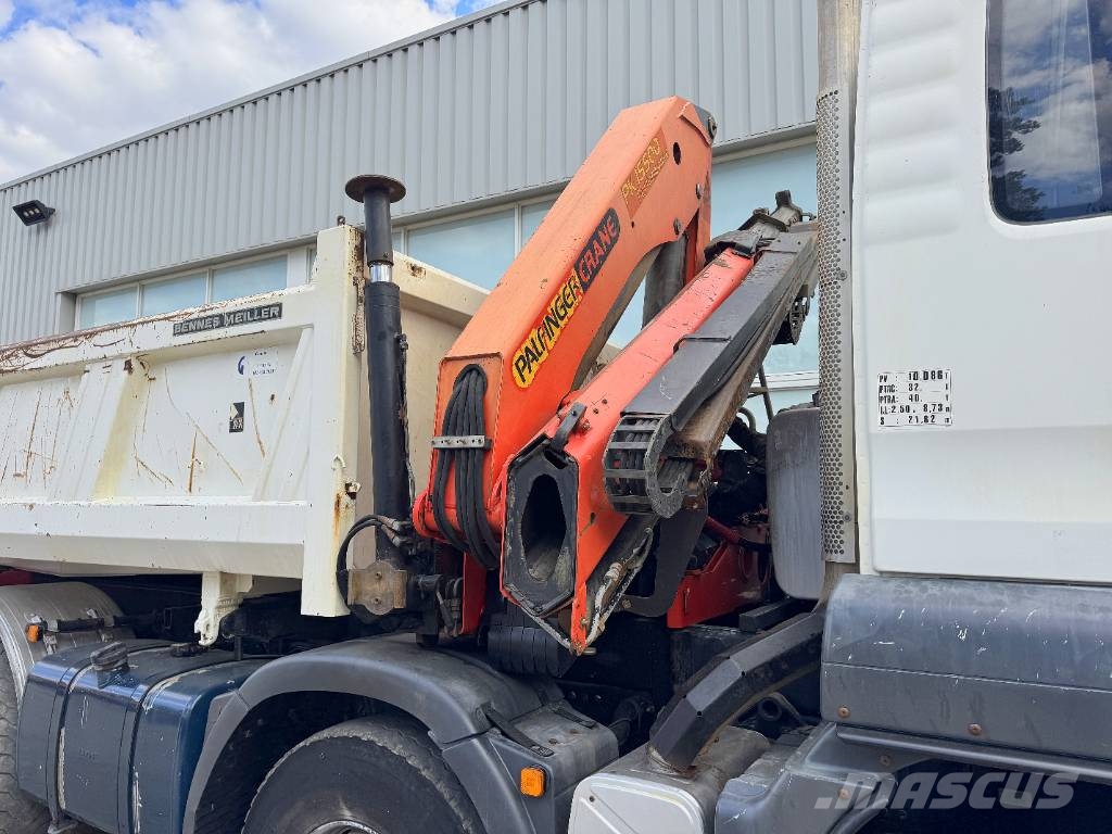 MAN TGA 35.400 With Palfinger PK15500 Crane Kipper