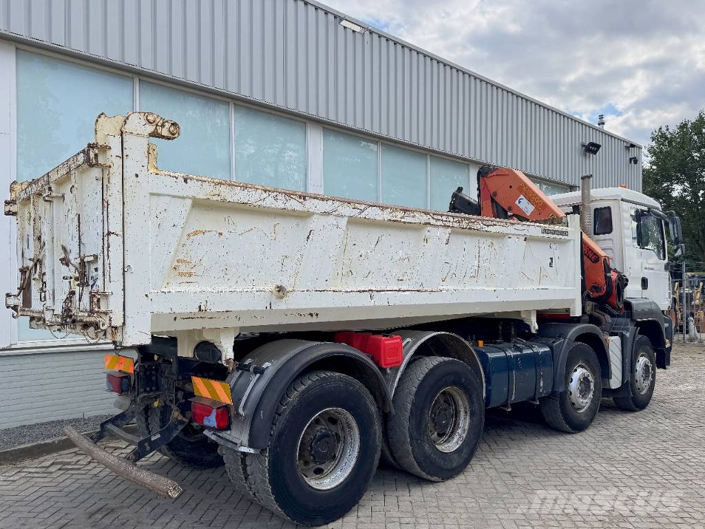 MAN TGA 35.400 With Palfinger PK15500 Crane Kipper