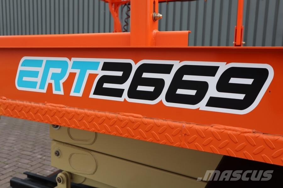 JLG ERT2669 Electric, 10m Working Height, 680kg Capac Plataformas tijera