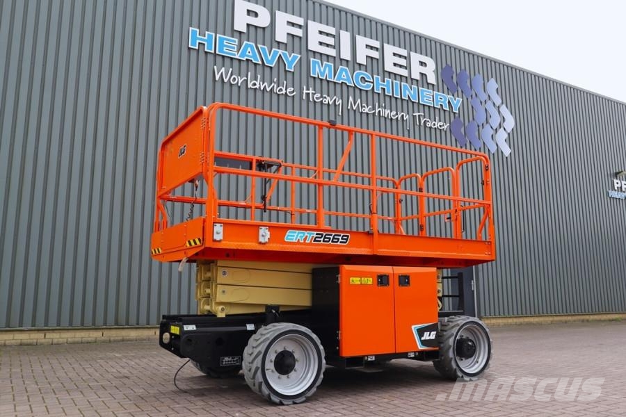JLG ERT2669 Electric, 10m Working Height, 680kg Capac Plataformas tijera