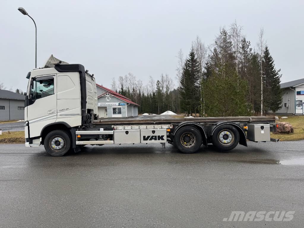 Volvo FH 500 i-Safe Containerframe/Skiploader trucks