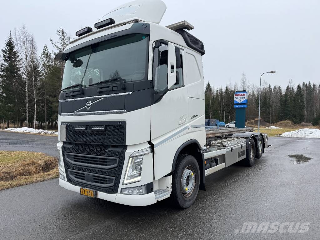 Volvo FH 500 i-Safe Containerframe/Skiploader trucks