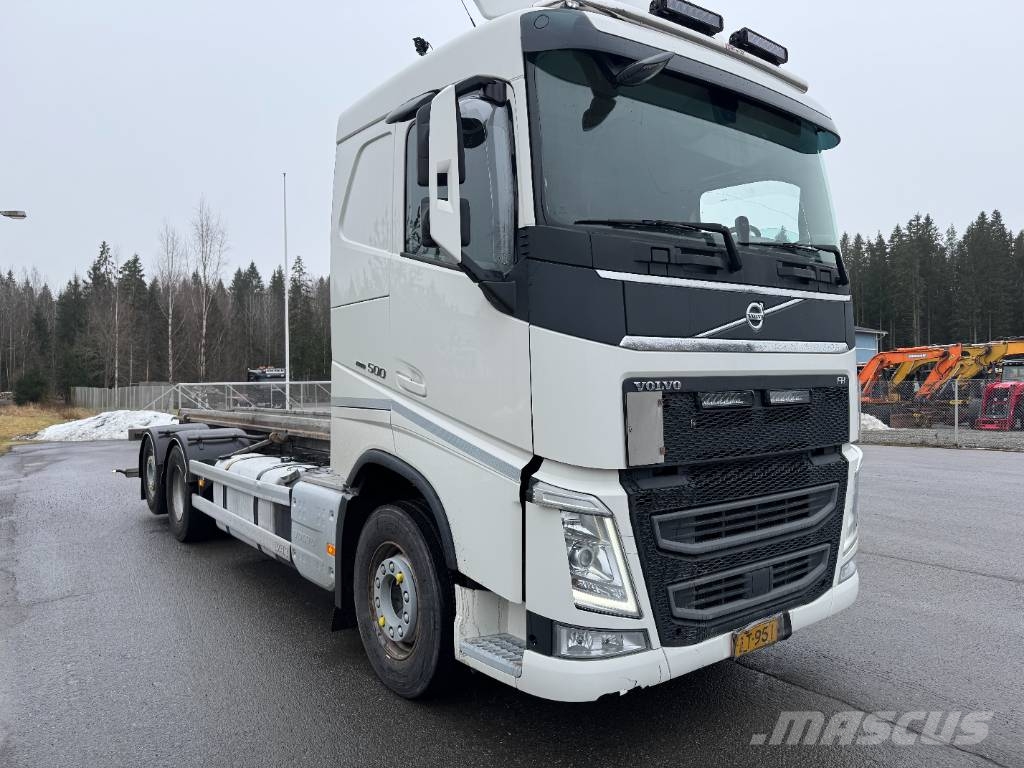 Volvo FH 500 i-Safe Containerframe/Skiploader trucks