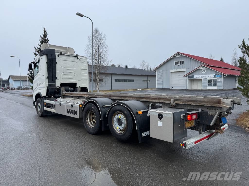 Volvo FH 500 i-Safe Containerframe/Skiploader trucks