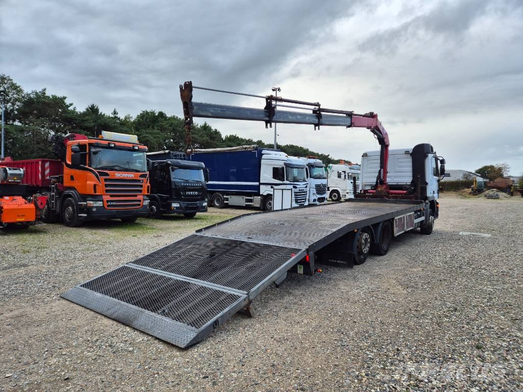Mercedes Actros 2510 6x2 //Machinetransport / Crane // Camion porte engin