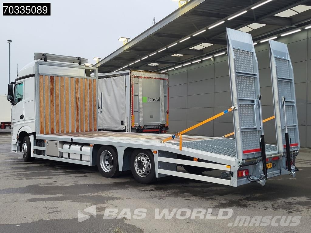 Mercedes-Benz Actros 2642 6X2 Machine transporter Oprijwagen Hyd 차량 수송차