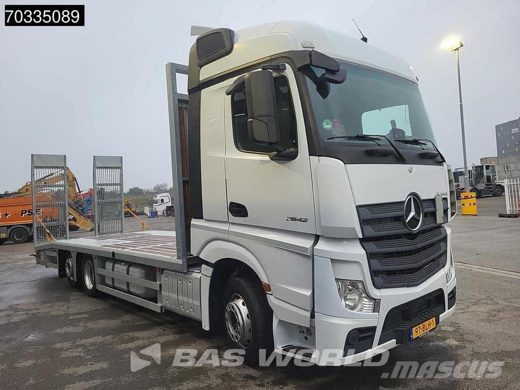 Mercedes-Benz Actros 2642 6X2 Machine transporter Oprijwagen Hyd 차량 수송차