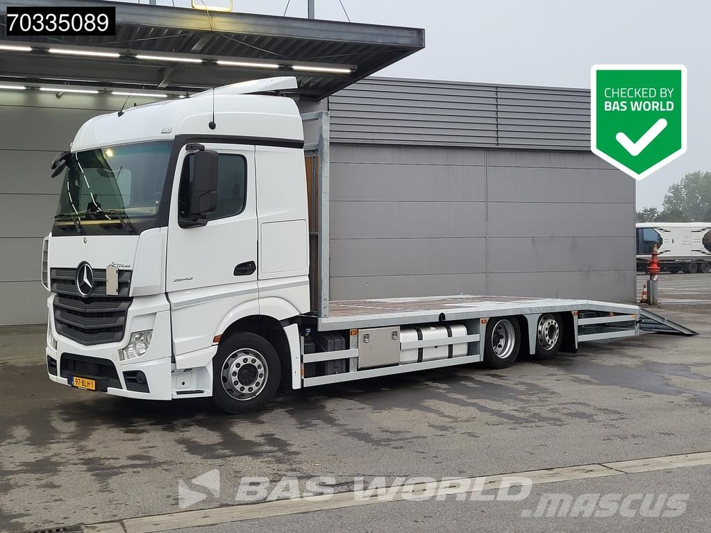 Mercedes-Benz Actros 2642 6X2 Machine transporter Oprijwagen Hyd 차량 수송차