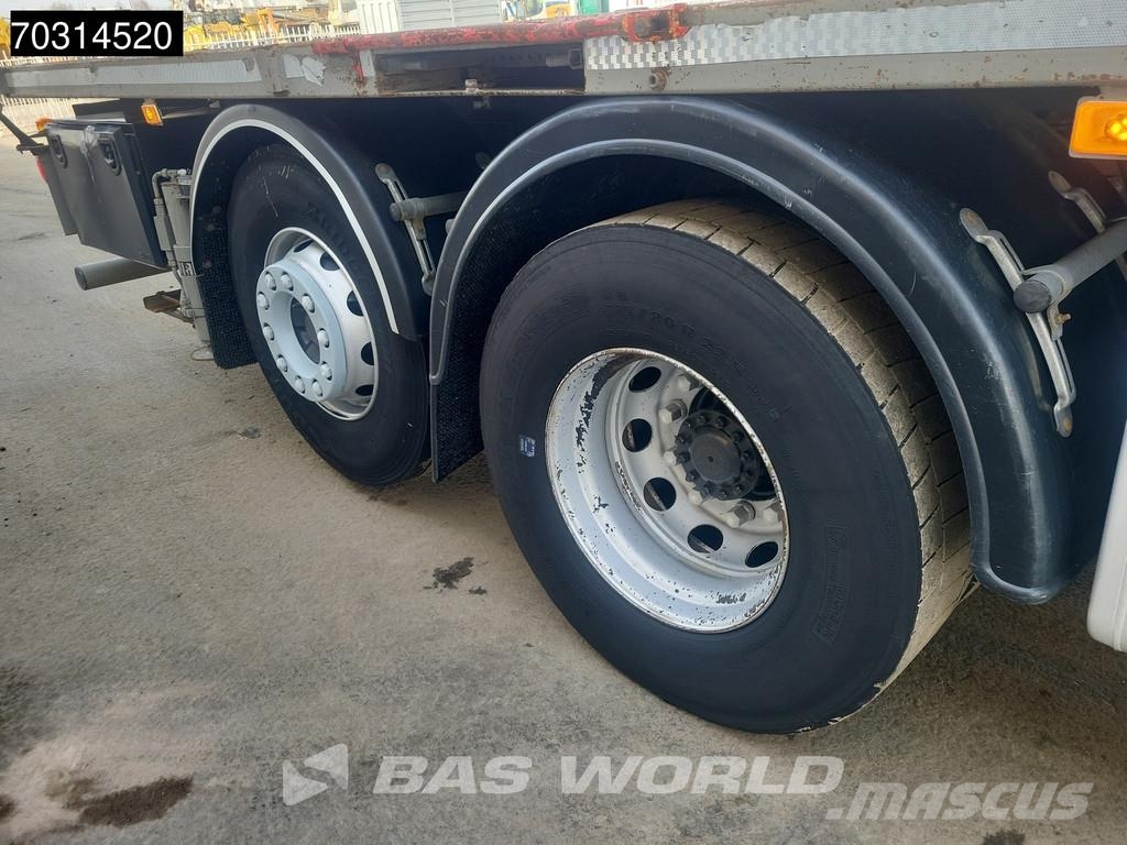 Renault C 460 8X2 HIAB 477EP-2 HIPRO Crane Kran Lift+steer Tovornjaki s kesonom/platojem