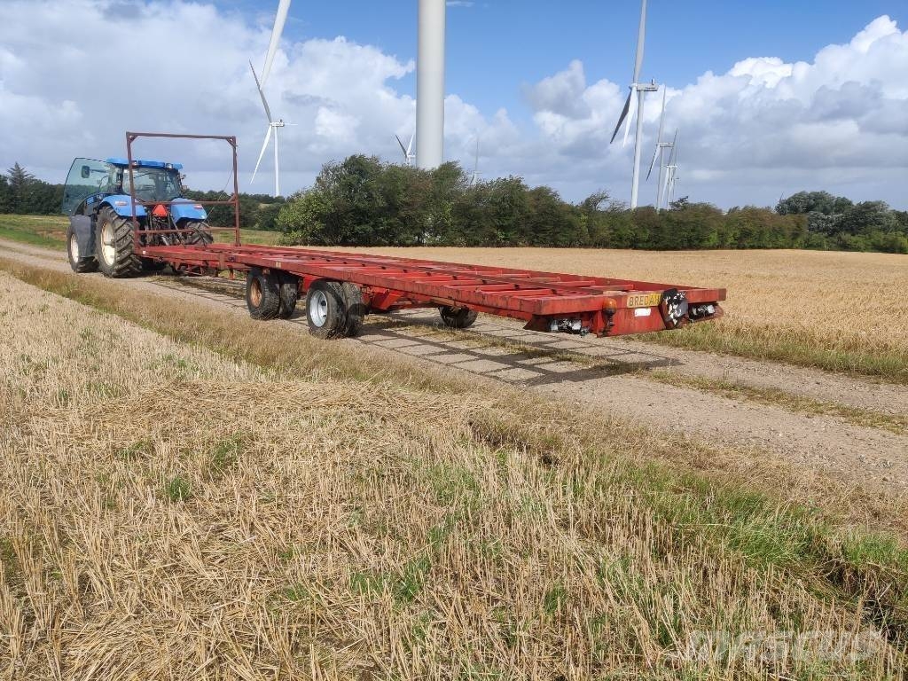 AP eller BS 12.5 mtr. Halmvogn مقطورات الحزم