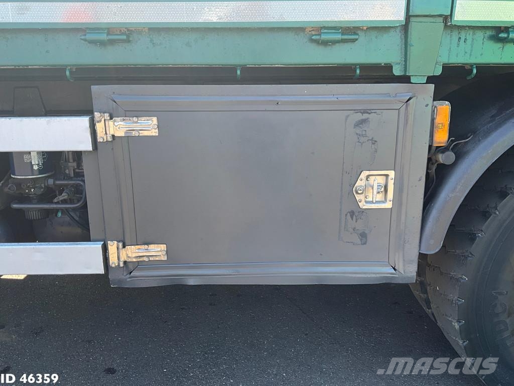 Mercedes-Benz Axor 1824 Manual Full steel HMF 12 Tonmeter laadkr شاحنات قلابة