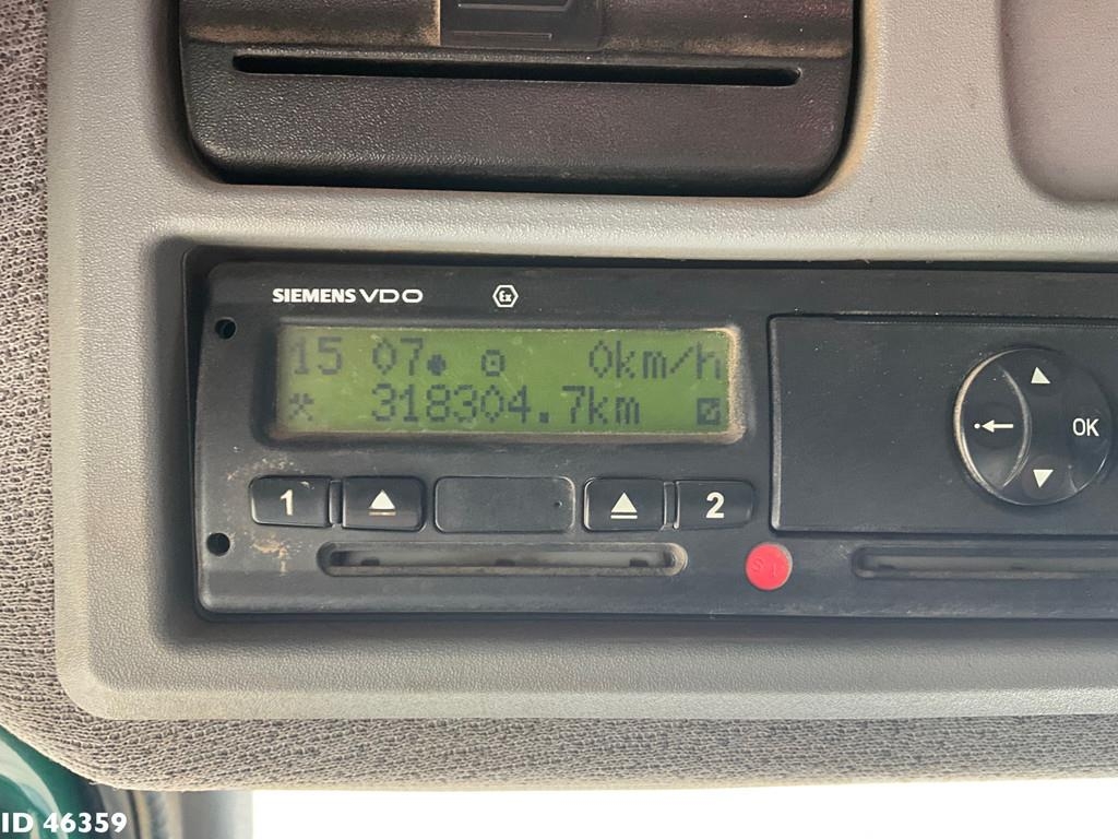 Mercedes-Benz Axor 1824 Manual Full steel HMF 12 Tonmeter laadkr شاحنات قلابة