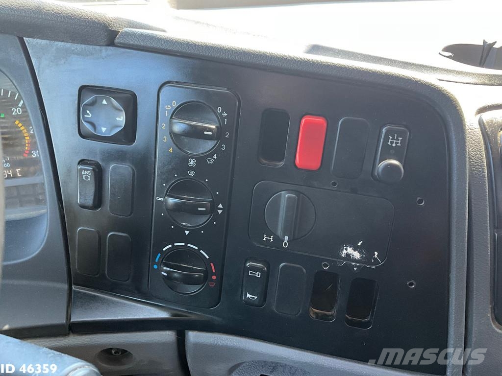 Mercedes-Benz Axor 1824 Manual Full steel HMF 12 Tonmeter laadkr شاحنات قلابة