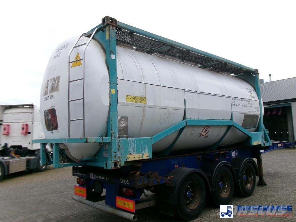 BSLT Chemical tank container inox L4BH / 20 ft / 3 Kontenery cysterny