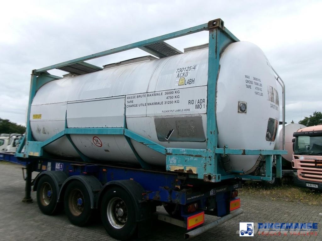 BSLT Chemical tank container inox L4BH / 20 ft / 3 Kontenery cysterny