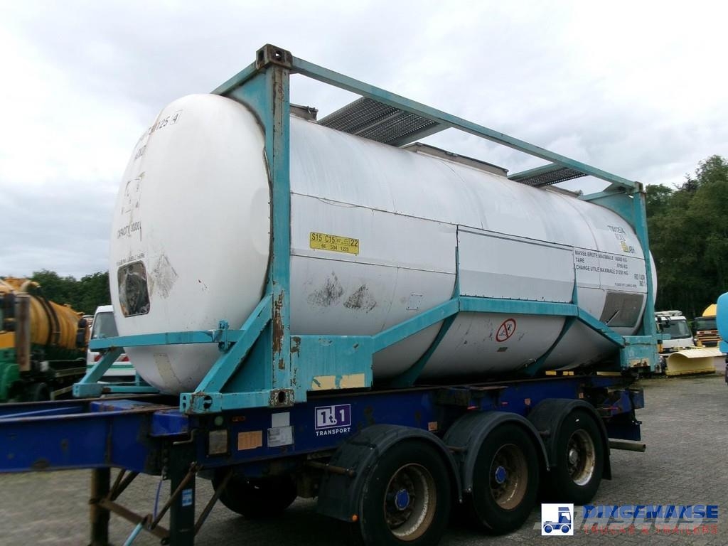 BSLT Chemical tank container inox L4BH / 20 ft / 3 Kontenery cysterny