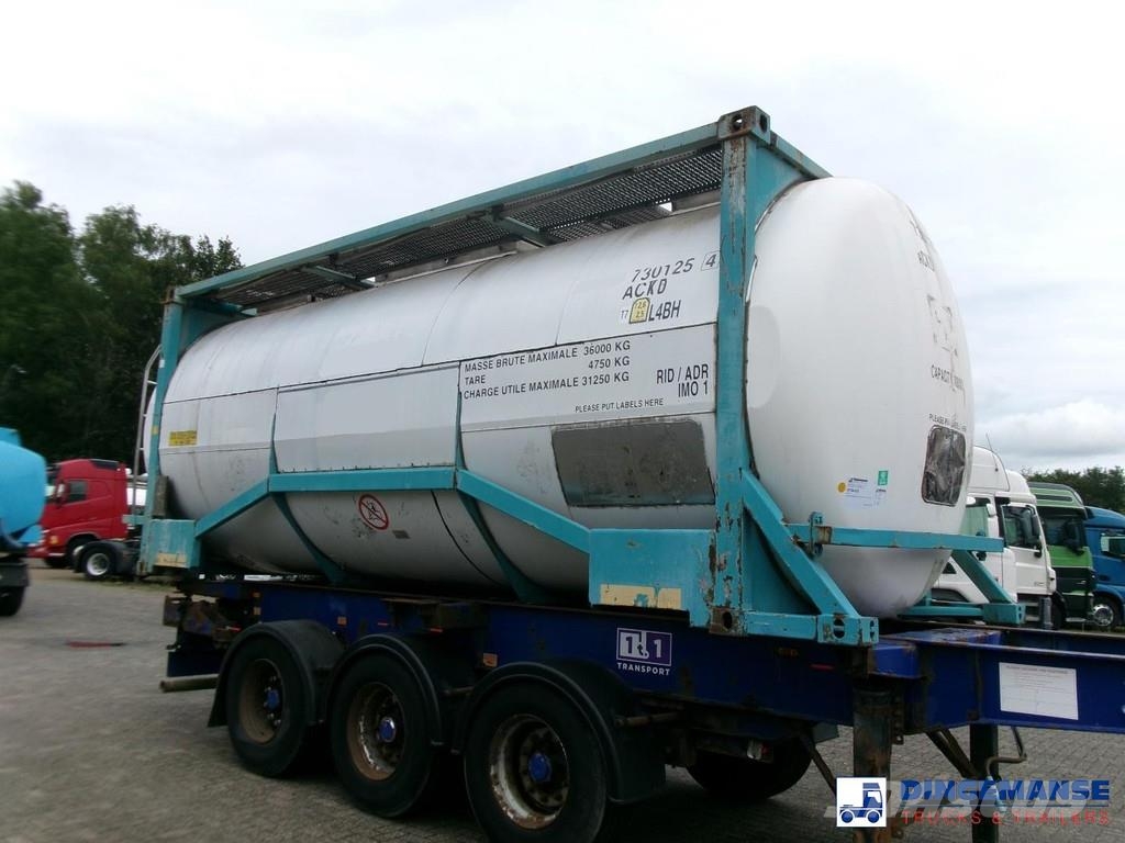 BSLT Chemical tank container inox L4BH / 20 ft / 3 Kontenery cysterny