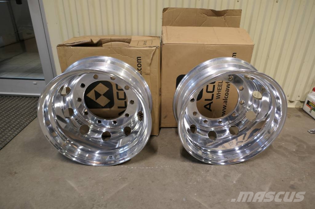Alcoa Dura Bright Alufälgar 8,25x22,5 Rehvid, rattad ja veljed