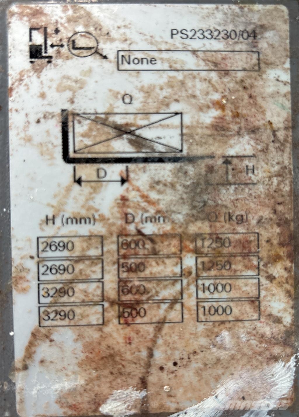 Atlet PS125 Deichselstapler