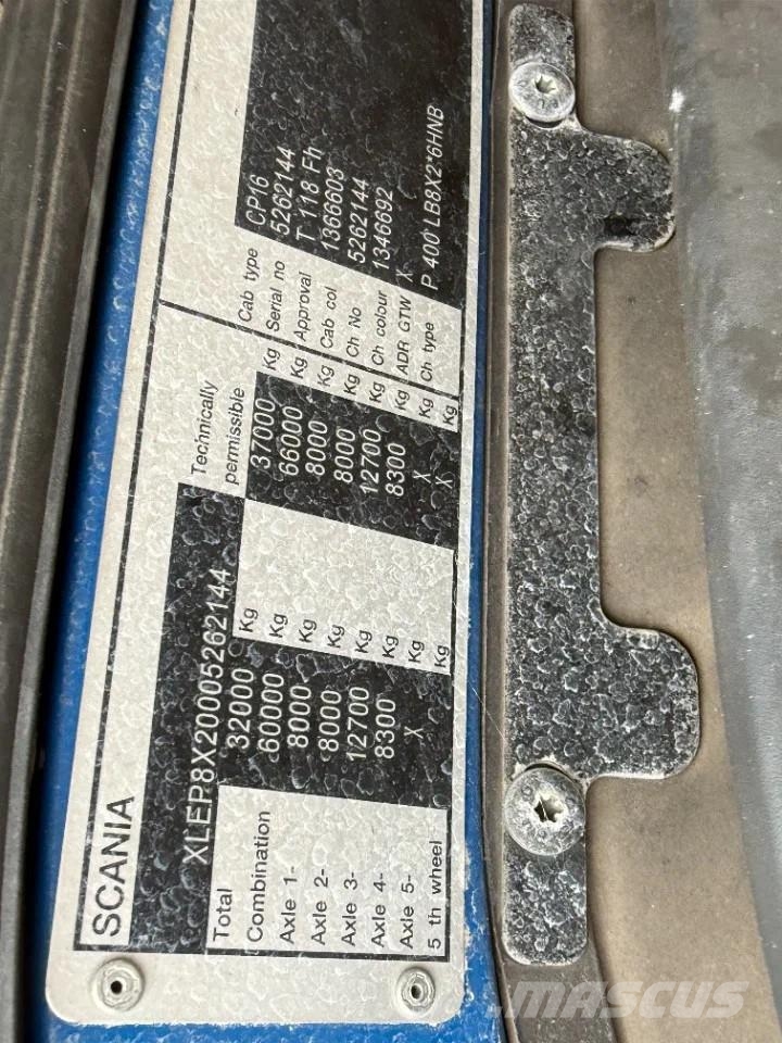 Scania P400 8X2 EURO 5 - TANK 21.700 LITER Вантажівки-цистерни