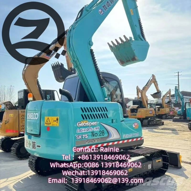 Kobelco SK 75 SR Crawler excavators