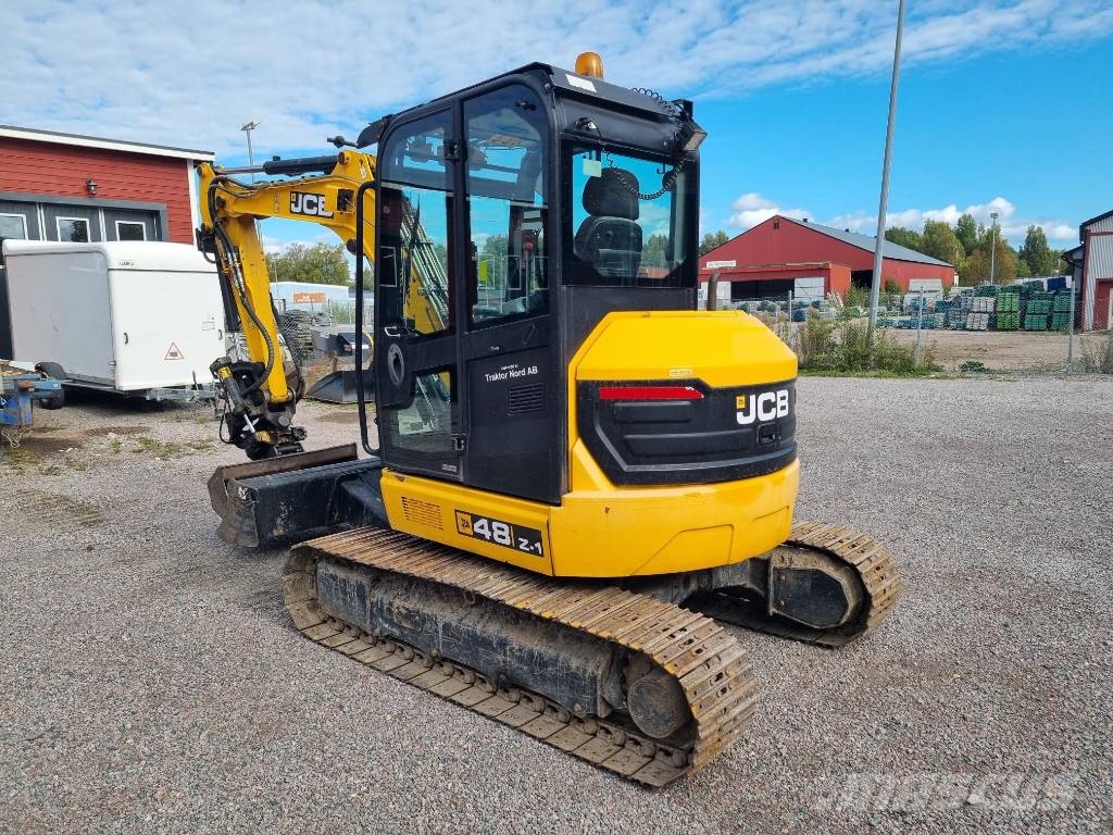 JCB 48 Z-1 Mini ekskavatörler, 7 tona dek